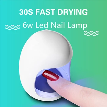 Mini 6W Single Finger Nail Dryer Cute Exquisite Nail Lamp 30s Fast Drying USB Cable UV LED Lamp Manicure UV LED Gel Nail Polish
Mini 6W Single Finger Nail Dryer Cute Exquisite Nail Lamp 30s Fast Drying USB Cable UV LED Lamp Manicure UV LED Gel Nail Polish