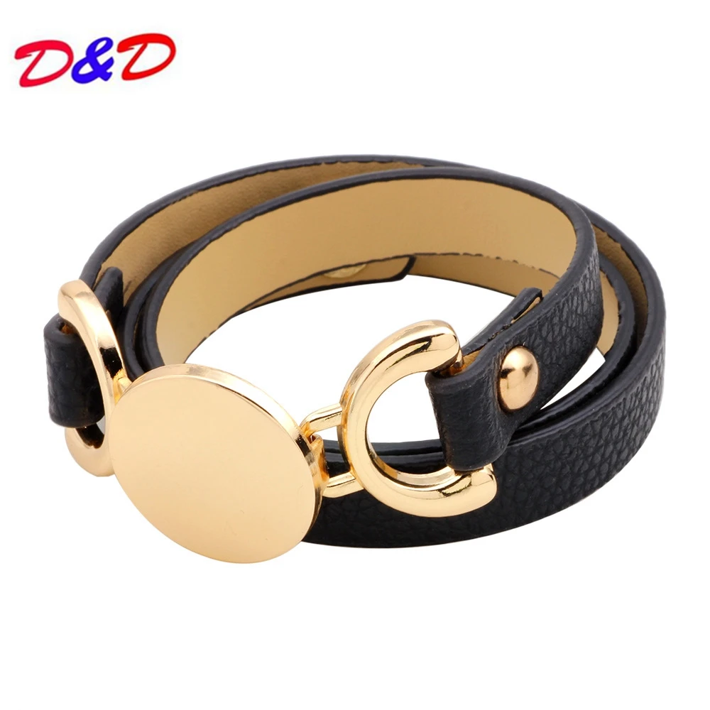 Bracelets & Bangles New Arrival 2018 New Simple Leather Bracelet Ms Original Multi-layer Winding Act The Role Ofing Is Tasted
Bracelets & Bangles New Arrival 2018 New Simple Leather Bracelet Ms Original Multi-layer Winding Act The Role Ofing Is Tasted