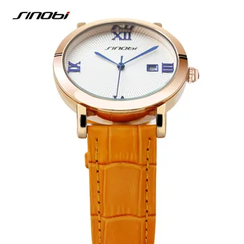 SINOBI Fashion Women's Wristwatches Ladies Watches Leather Quartz Watch Woman Geneva Roman Numeric Top Gril Clocks Relojes Mujer
SINOBI Fashion Women's Wristwatches Ladies Watches Leather Quartz Watch Woman Geneva Roman Numeric Top Gril Clocks Relojes Mujer