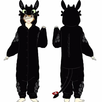 How to Train Your Dragon Toothless Unisex Sleepwear Pajamas Jumpsuit Cosplay Costume
How to Train Your Dragon Toothless Unisex Sleepwear Pajamas Jumpsuit Cosplay Costume