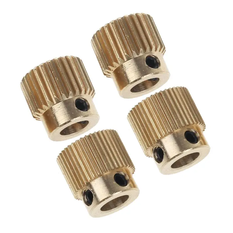 2Pcs Mk7 MK8 Extrusion Gear 26/40 Tooth Teeth Brass Drive Gear Feeding Gear Extrusion Wheel for anet Ender CR-10 3D Printer -*
2Pcs Mk7 MK8 Extrusion Gear 26/40 Tooth Teeth Brass Drive Gear Feeding Gear Extrusion Wheel for anet Ender CR-10 3D Printer -*