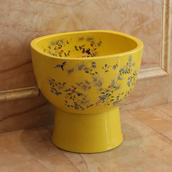 Household Mop Pool Balcony Ceramic porcelain Mop Pool Art Mop Basin Bathroom Mop sinks Wash basin Modern flower bird pattern
Household Mop Pool Balcony Ceramic porcelain Mop Pool Art Mop Basin Bathroom Mop sinks Wash basin Modern flower bird pattern