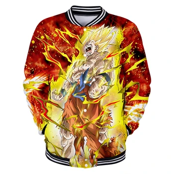 Hot Sale Anime Dragon Ball 3D jacket Men/Women personality High Quality Baseball uniform Dragon Ball series Clothes
Hot Sale Anime Dragon Ball 3D jacket Men/Women personality High Quality Baseball uniform Dragon Ball series Clothes