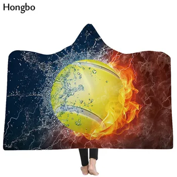 Hongbo Basketball Baseball Football Rugby Pattern 3D Printed Plush Hooded Blanket for Men Wearable Soft Fleece Throw Blankets
Hongbo Basketball Baseball Football Rugby Pattern 3D Printed Plush Hooded Blanket for Men Wearable Soft Fleece Throw Blankets