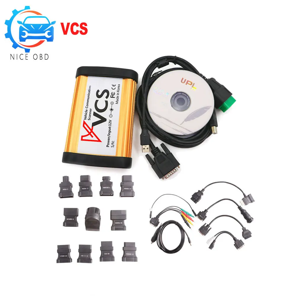 VCS V1.5 with full set cables adapter Auto Communication Scanner Interface Vehicle Communication Scanner VCS V3109
VCS V1.5 with full set cables adapter Auto Communication Scanner Interface Vehicle Communication Scanner VCS V3109