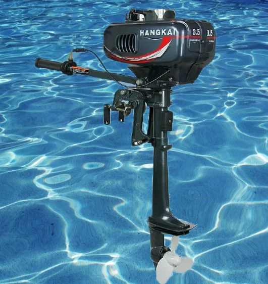 Short Shaft Hangkai 3.5hp Superior Engine Water Cooling System Outboard Motor Two stroks Inflatable Fishing Boat
Short Shaft Hangkai 3.5hp Superior Engine Water Cooling System Outboard Motor Two stroks Inflatable Fishing Boat