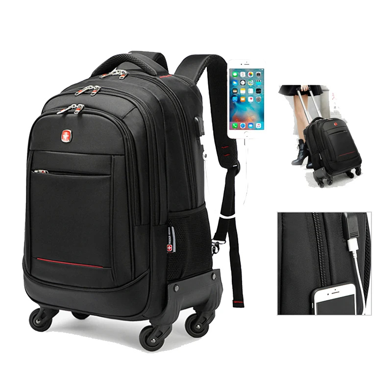 New Multifunction Trolley backpack vs boarding suitcase back pull dual-use male and female trolley travel bag waterproof luggage
New Multifunction Trolley backpack vs boarding suitcase back pull dual-use male and female trolley travel bag waterproof luggage