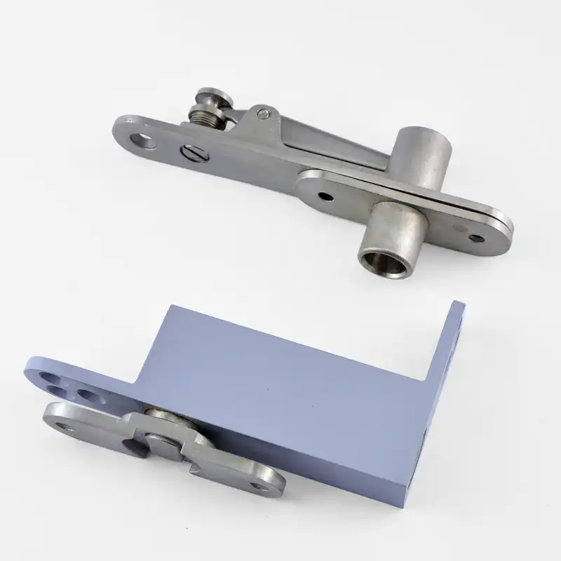 2set Stainless Steel 304 Door Pivot Hinges Invisible Hidden Freely