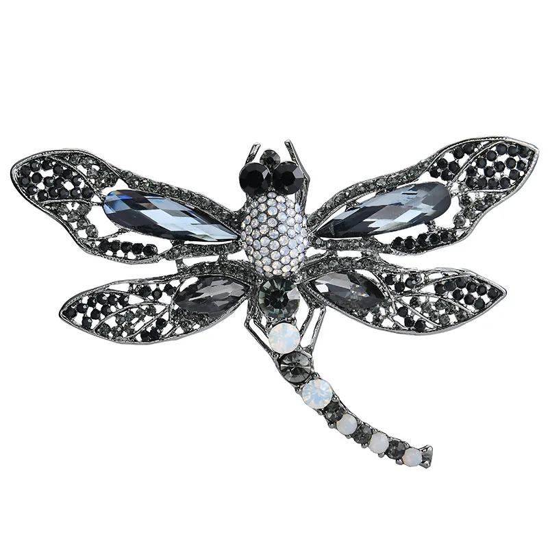 Deshow Fashion Dragonfly Brooches For Women 2018 Vintage Large Crystal Corsages Scarf Lapel Brooch Pins Animal Jewelry
Deshow Fashion Dragonfly Brooches For Women 2018 Vintage Large Crystal Corsages Scarf Lapel Brooch Pins Animal Jewelry