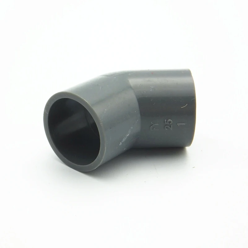 40mm ID 45 Degree Elbow PVC Tube Joint Pipe Fitting Coupler Adapter Water Connector For Garden Irrigation System DIY
40mm ID 45 Degree Elbow PVC Tube Joint Pipe Fitting Coupler Adapter Water Connector For Garden Irrigation System DIY