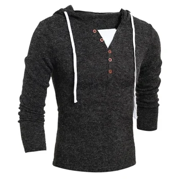 ZOGAA Brand Geek New Men's Sweaters Fashion Design Solid Hooded Knit Sweater Coat Men Clothes Slim Fit Pullovers
ZOGAA Brand Geek New Men's Sweaters Fashion Design Solid Hooded Knit Sweater Coat Men Clothes Slim Fit Pullovers