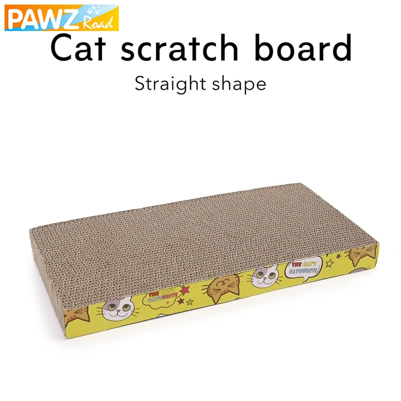 PAWZRoad Cat Toy Kitten Scratching Board Pad Corrugated Paper Durable Catnip Lounge Interactive Toy For Cat Training Pet Product
PAWZRoad Cat Toy Kitten Scratching Board Pad Corrugated Paper Durable Catnip Lounge Interactive Toy For Cat Training Pet Product