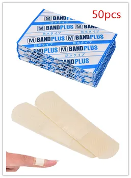 50pcs Disposable Waterproof Band-Aid With Sterile Gauze Pad Brace Breathable Hemostatic Plaster Strip First Aid Bandage
50pcs Disposable Waterproof Band-Aid With Sterile Gauze Pad Brace Breathable Hemostatic Plaster Strip First Aid Bandage