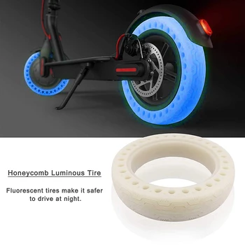 2pcs Fluorescent Tire Honeycomb Rubber Solid Luminous Tire Tubeless Tyre for Xiaomi Mijia M365 Electric Scooter Shock Absorber
2pcs Fluorescent Tire Honeycomb Rubber Solid Luminous Tire Tubeless Tyre for Xiaomi Mijia M365 Electric Scooter Shock Absorber