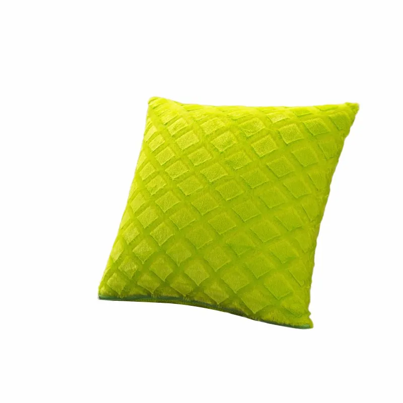 43cmx43cm Plush Pillowcase Comfortable Throw Wedding Cushion Pillow Case Cover Shape Rhombus Home Hot
