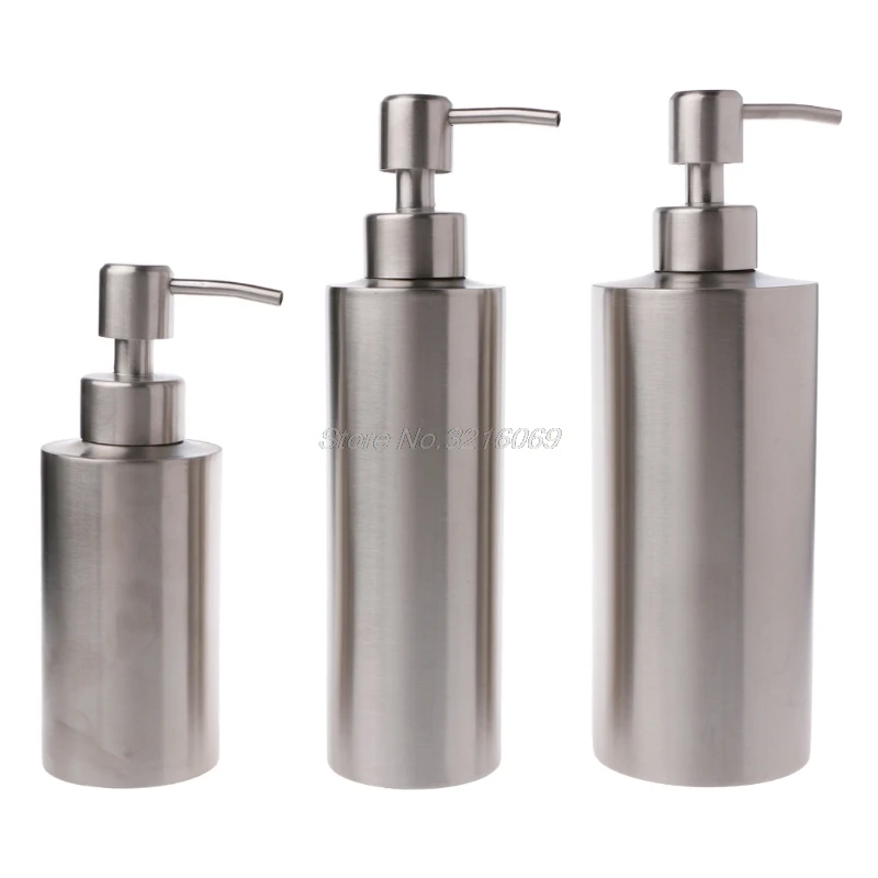 304 Stainless Steel Pump Liquid Soap Lotion Dispenser Bottle Kitchen Bathroom Oct15 Drop ship
304 Stainless Steel Pump Liquid Soap Lotion Dispenser Bottle Kitchen Bathroom Oct15 Drop ship