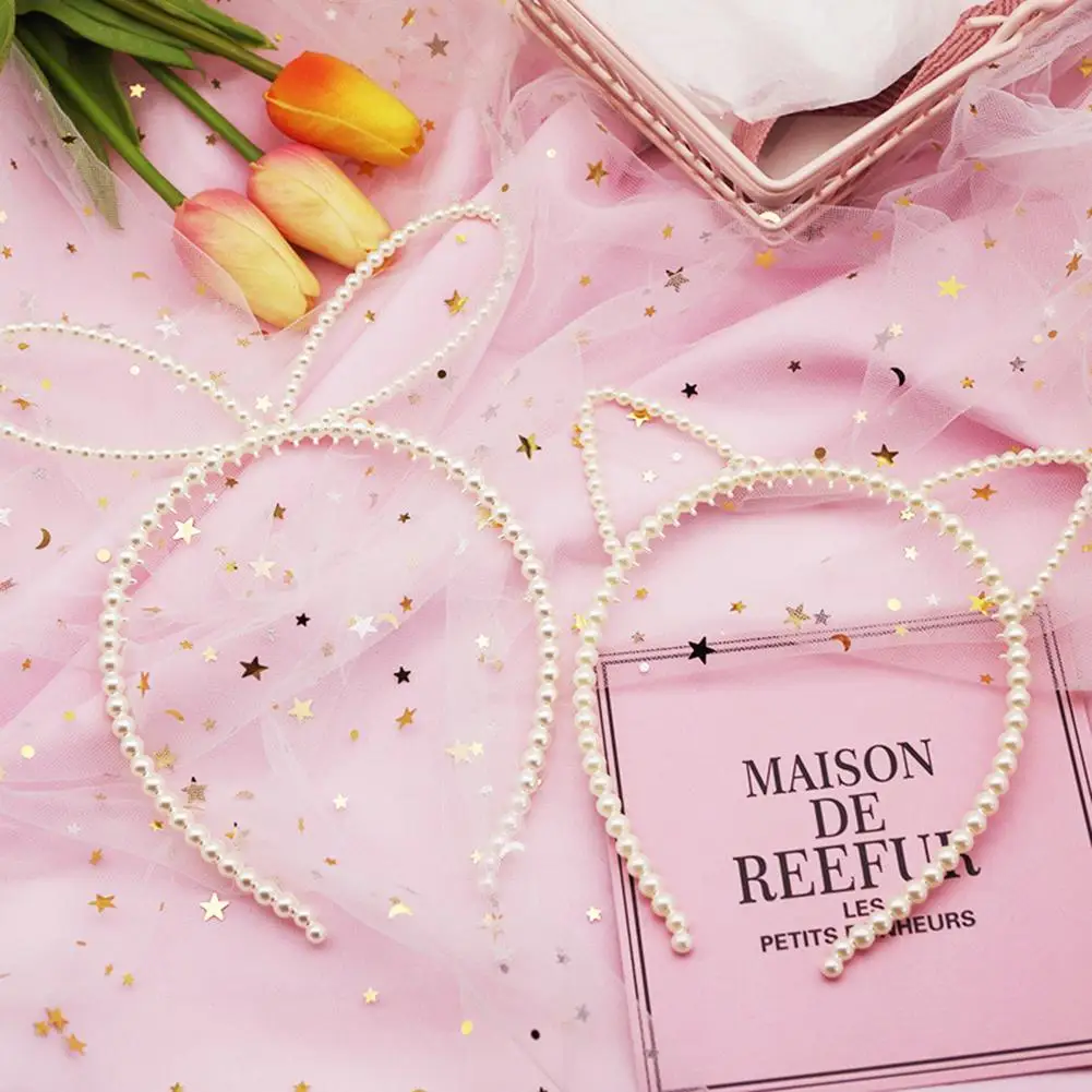 Fashion Girls Cat Rabbit Ear Faux Pearl Beading Hair Hoop Headband Jewelry Decor Chic Vintage
Fashion Girls Cat Rabbit Ear Faux Pearl Beading Hair Hoop Headband Jewelry Decor Chic Vintage