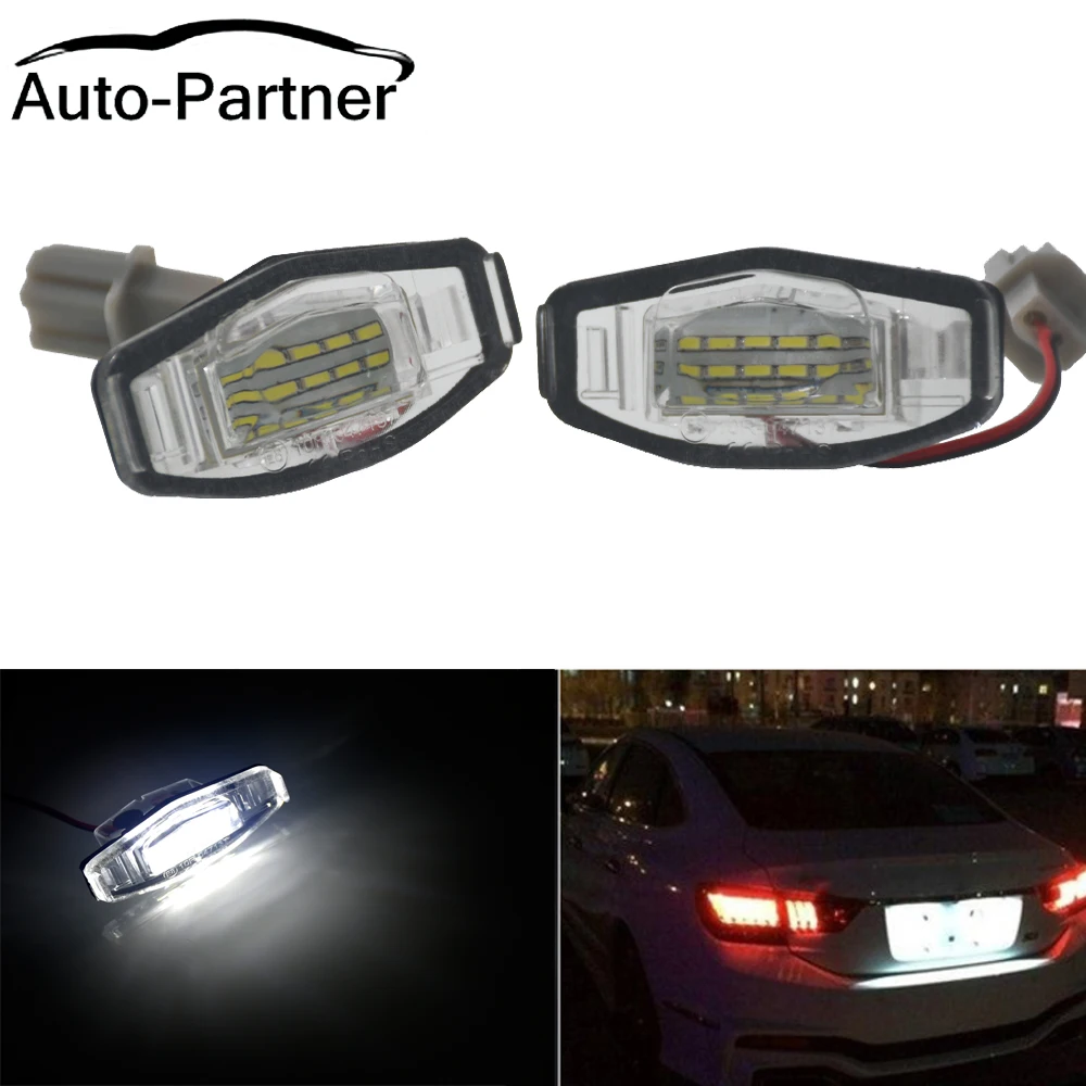 2 шт., 18 светодиодный одов, подсветка номерного знака для Honda Accord Odyssey Civic ДЛЯ Acura TSX 01-05
2 шт., 18 светодиодный одов, подсветка номерного знака для Honda Accord Odyssey Civic ДЛЯ Acura TSX 01-05
