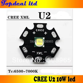 TOP CREE XML U2 LED 10W LED Chip Emitter/ bulb With 20mm Star base 1100Lm flashlight for DIY
TOP CREE XML U2 LED 10W LED Chip Emitter/ bulb With 20mm Star base 1100Lm flashlight for DIY