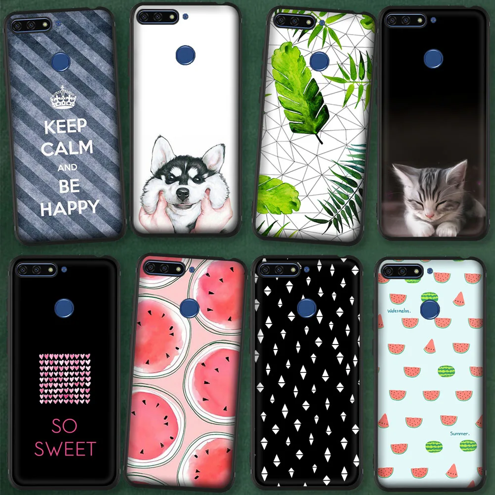 Soft TPU Phone Case For Huawei Y6 Prime 2018 Lovely cat dog Pattern Cover Case on Honor 6A 7A 7C Pro Honor 8 9 10 Lite
Soft TPU Phone Case For Huawei Y6 Prime 2018 Lovely cat dog Pattern Cover Case on Honor 6A 7A 7C Pro Honor 8 9 10 Lite