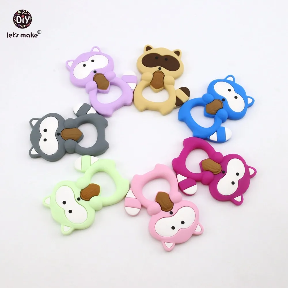 Let's Make Baby Silicone Teether Raccoon 50pc Teething BPA Free Raccoon Teether Pine Nut Necklace Baby Shower Gift Baby Teether
Let's Make Baby Silicone Teether Raccoon 50pc Teething BPA Free Raccoon Teether Pine Nut Necklace Baby Shower Gift Baby Teether