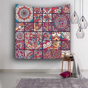 Plaid Beach Tapestry Wall Fabric India Mandala Blanket Bedspreads Hippies Carpet Wall Hanging Decoration
Plaid Beach Tapestry Wall Fabric India Mandala Blanket Bedspreads Hippies Carpet Wall Hanging Decoration