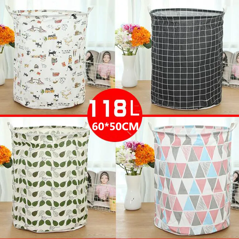 Large Folding Laundry Basket Cartoon Storage Barrel Cotton Linen Dirty Clothes Basket Toy Bra Sock Storage Basket/Bucket
Large Folding Laundry Basket Cartoon Storage Barrel Cotton Linen Dirty Clothes Basket Toy Bra Sock Storage Basket/Bucket