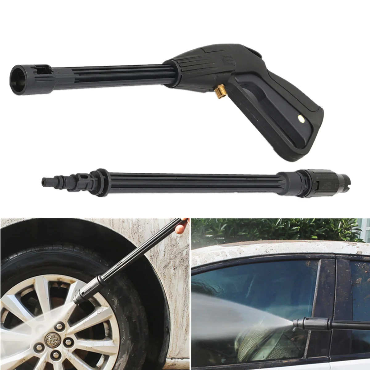 M14 High Pressure Power Washer Spray Nozzle Adjustable Water-Gun Lance Home Washing Accessories Kit Set for Car Garden Cleaning
M14 High Pressure Power Washer Spray Nozzle Adjustable Water-Gun Lance Home Washing Accessories Kit Set for Car Garden Cleaning
