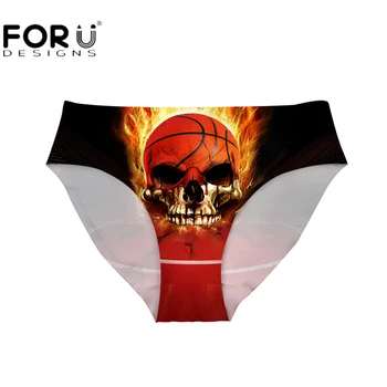 FORUDESIGNS Cool Skulls Printing Seamless Panties for Women Summer Breathable Underwear Ladies 3D Ball Designs Lingerie Briefs
FORUDESIGNS Cool Skulls Printing Seamless Panties for Women Summer Breathable Underwear Ladies 3D Ball Designs Lingerie Briefs