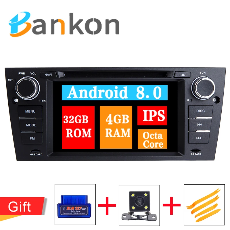 Android 8 0 dvd-плеер автомобиля для BMW E81 E82 E88 2004-2011 1 серии 120 Мультимедиа Радио gps