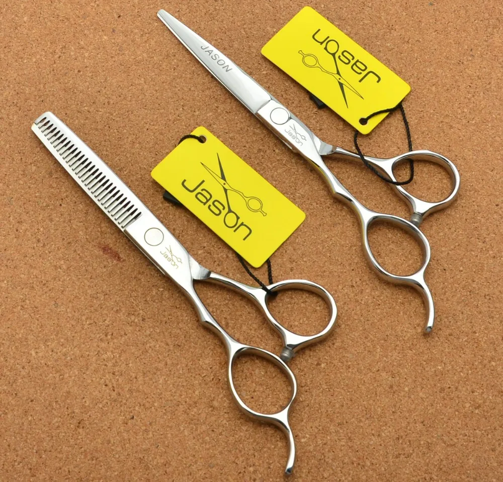 6 inch Left Hand Brand Jason Factory Price Hairdressing Scissors 440C Barbers Cutting Scissors Thinning Shears Hair Scissors
6 inch Left Hand Brand Jason Factory Price Hairdressing Scissors 440C Barbers Cutting Scissors Thinning Shears Hair Scissors