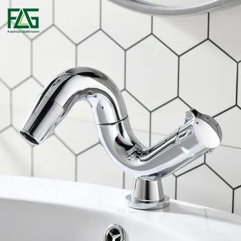 FLG Bathrom Faucet For Sink Hot Cold Water Tap Contemporary 360 Degree Rotate Brass Tap Single Lever Wash Basin Faucet torneira
FLG Bathrom Faucet For Sink Hot Cold Water Tap Contemporary 360 Degree Rotate Brass Tap Single Lever Wash Basin Faucet torneira