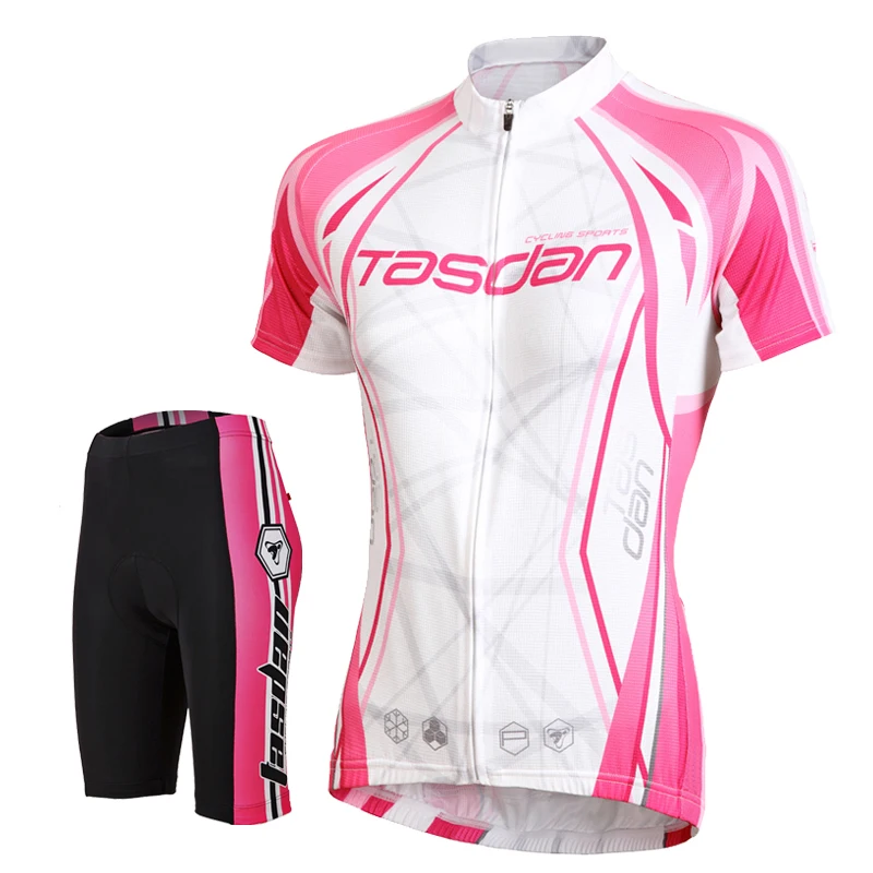 Tasdan Women Cycling Clothings Jersey Set Breathable Anti UV High Quality Bike Bicycle Wear Cycling Jersey Shorts
Tasdan Women Cycling Clothings Jersey Set Breathable Anti UV High Quality Bike Bicycle Wear Cycling Jersey Shorts