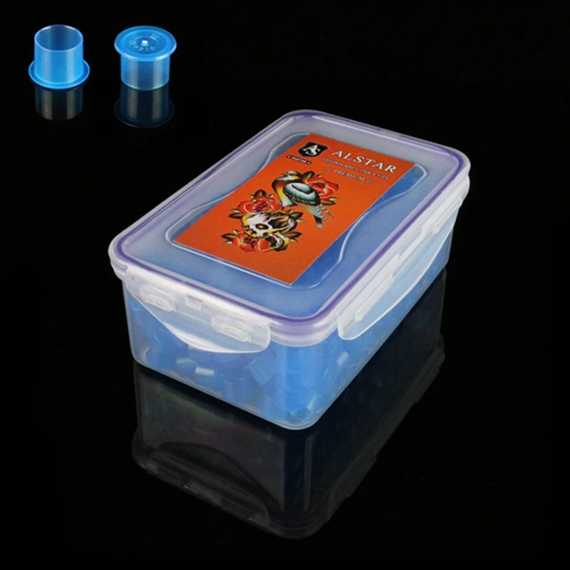 AlSTAR 200pcs Plastic Tattoo Ink Cups Caps 20*17 blue Medium Classic Without Base Ink Caps Tattoo Pigment Cups colores tattoo
AlSTAR 200pcs Plastic Tattoo Ink Cups Caps 20*17 blue Medium Classic Without Base Ink Caps Tattoo Pigment Cups colores tattoo