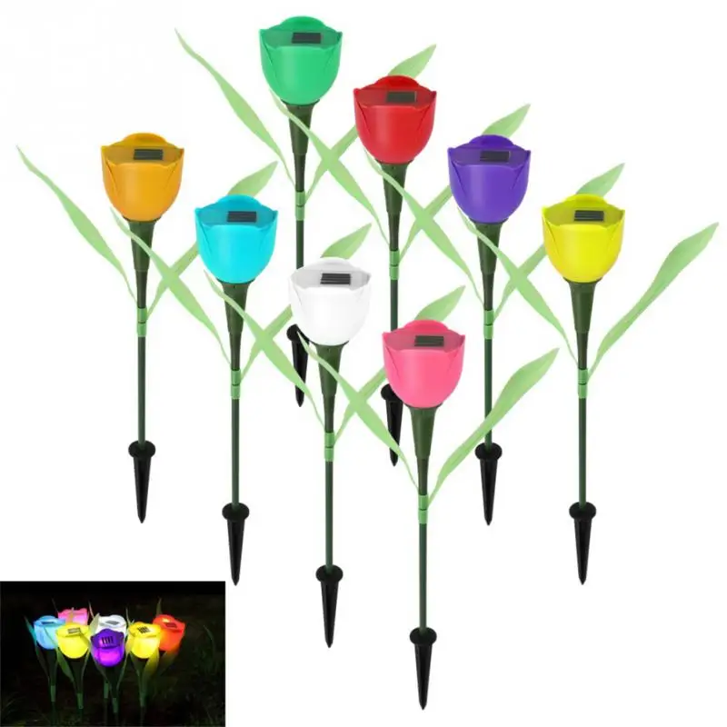 2/3 AA 1.5V Battery 600mA Tulip Flower LED Bulbs Lawn Lamp Outdoor Lighting Christmas Decoration Light Solar energy Lights #1011
2/3 AA 1.5V Battery 600mA Tulip Flower LED Bulbs Lawn Lamp Outdoor Lighting Christmas Decoration Light Solar energy Lights #1011
