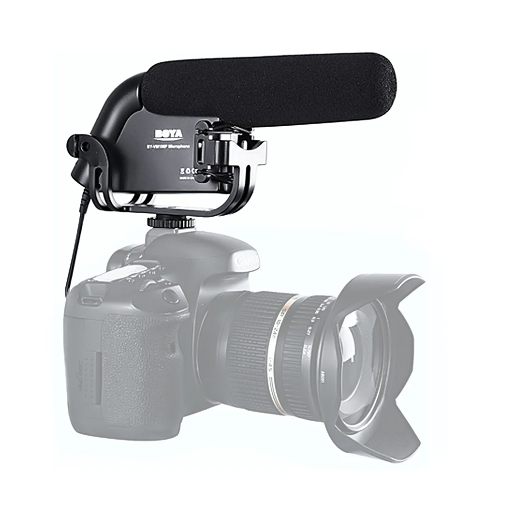 BY-VM190 Stereo Gun Type Microphone Windshield for Photography Studio Accessories DSLR Camera Canon Nikon Pentax Sony Olympus
BY-VM190 Stereo Gun Type Microphone Windshield for Photography Studio Accessories DSLR Camera Canon Nikon Pentax Sony Olympus