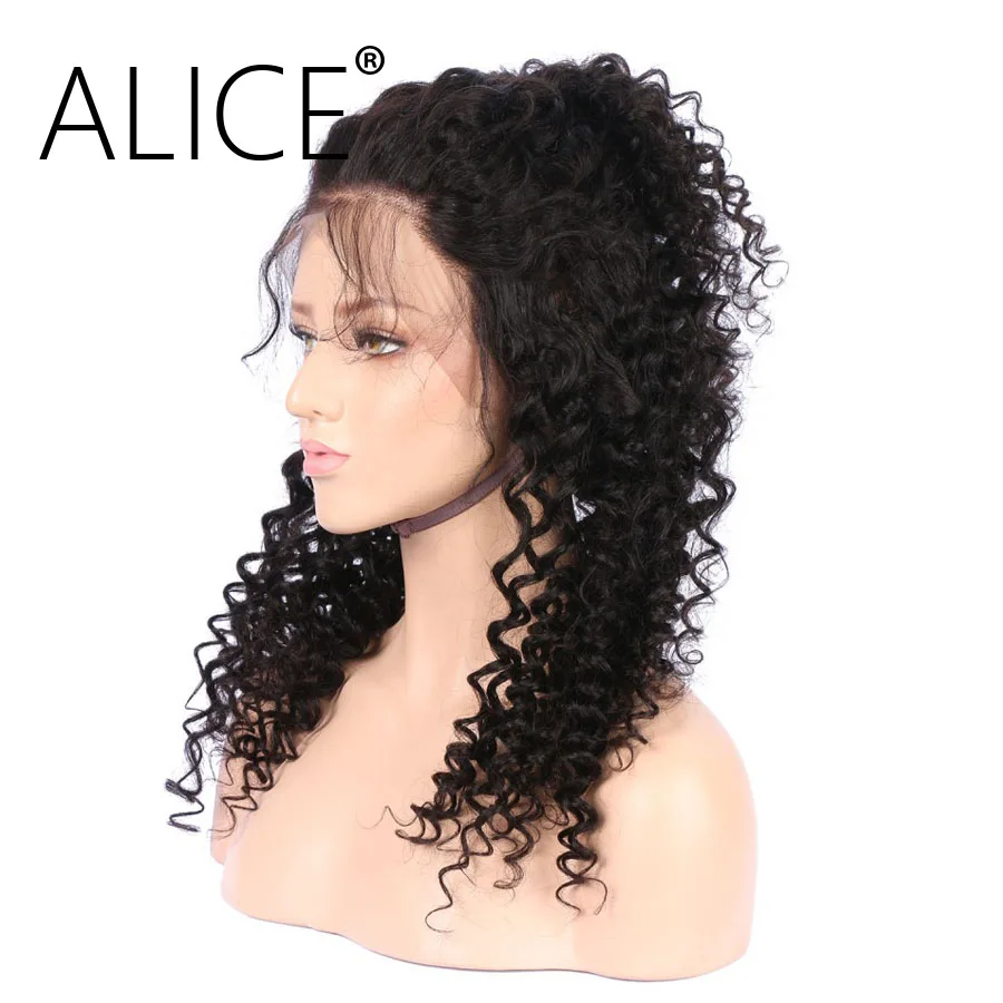 ALICE 360 Lace Frontal Wig With Baby Hair Natural Hairline Non Remy 8-20  (10)