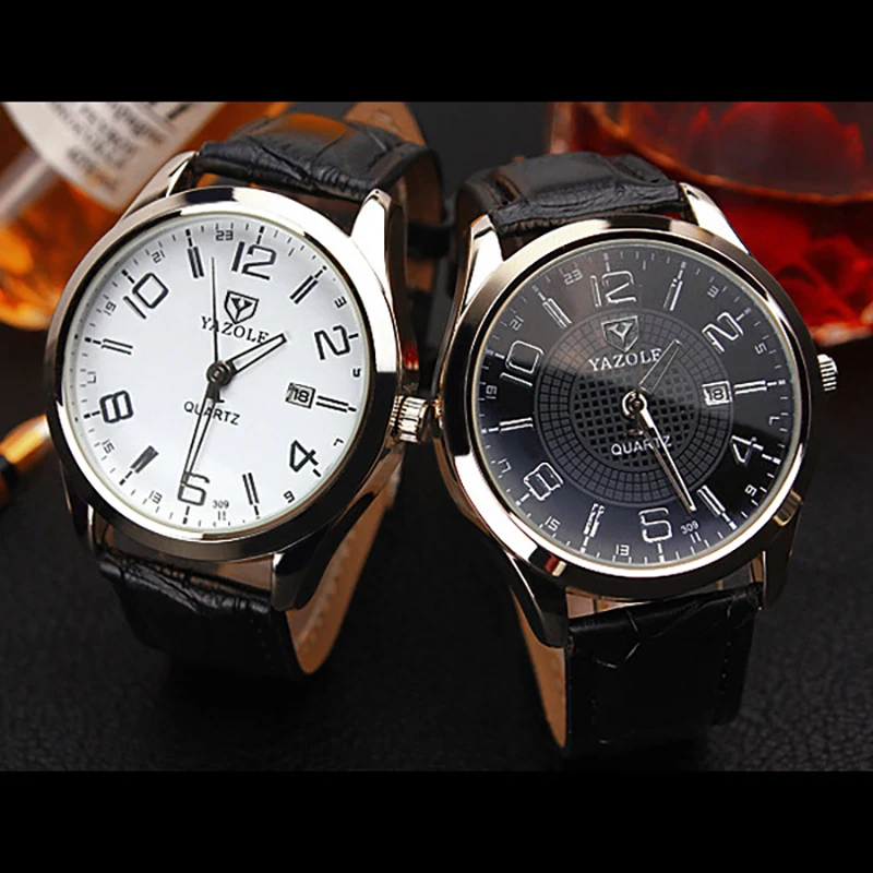 YAZOLE Men's Watches 2019 Fashion Sport Quartz Clock Mens Watches Brand Luxury Business Waterproof Watch Relogio Masculino
YAZOLE Men's Watches 2019 Fashion Sport Quartz Clock Mens Watches Brand Luxury Business Waterproof Watch Relogio Masculino