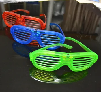 Free shipping 2pcs/lot LED Flashing Eyeglasses EL led Shutter glasses LED Light Up Shutter Shaped Glasses Rave Costume Party
Free shipping 2pcs/lot LED Flashing Eyeglasses EL led Shutter glasses LED Light Up Shutter Shaped Glasses Rave Costume Party