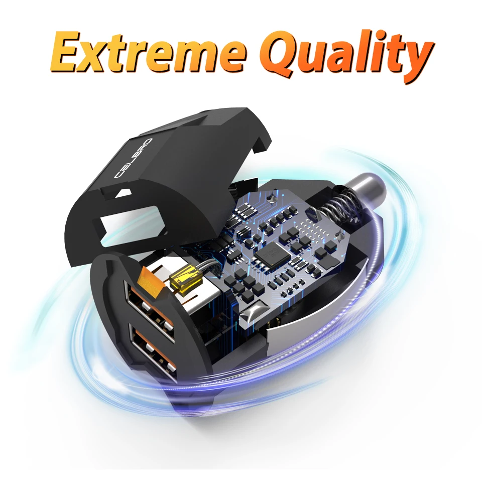 Smallest usb 2024 car charger