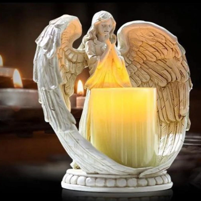 Angel Electronic Candlestick Wedding Gift European-style Home Decoration Arrangement Practical Living Room Bedroom TV Cabinet
Angel Electronic Candlestick Wedding Gift European-style Home Decoration Arrangement Practical Living Room Bedroom TV Cabinet