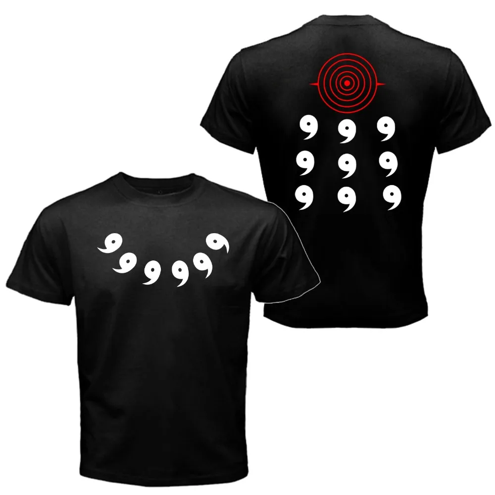 Новая Наруто Сэйдж из Six Path Rikudou Sennin Uchiha Sharingan футболка rinnegan 2019 Летняя мужская