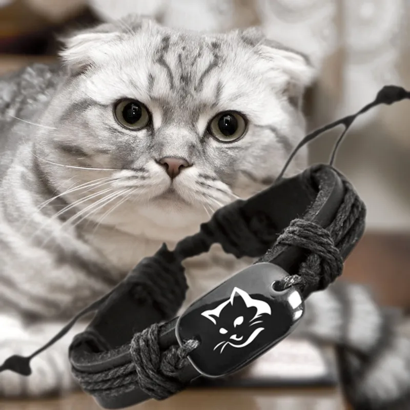 Cool cat Animal Backer Woven Rope Leather Unisex Bracelet Yak Bone Carved,Fashion bracelet For Women Man drop shipping
Cool cat Animal Backer Woven Rope Leather Unisex Bracelet Yak Bone Carved,Fashion bracelet For Women Man drop shipping