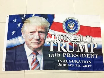 

Trump Flag 3x5 FT 150X90CM Banner Donald Trump the 45th President flag metal Grommet