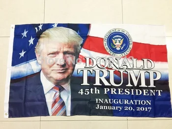 Trump Flag 3x5 FT 150X90CM Banner Donald Trump the 45th President flag metal Grommet
Trump Flag 3x5 FT 150X90CM Banner Donald Trump the 45th President flag metal Grommet