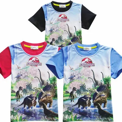 Summer Boys T-Shirt Dinosaur Movie Children T Shirt Cotton Casual Short Sleeve Top Printing for Gift
Summer Boys T-Shirt Dinosaur Movie Children T Shirt Cotton Casual Short Sleeve Top Printing for Gift
