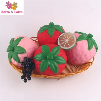 Free shipping 2pcs/lot Artificial Food strawberry soft fake fruit venting toy memory foam home kitchen store decoration gag gift
Free shipping 2pcs/lot Artificial Food strawberry soft fake fruit venting toy memory foam home kitchen store decoration gag gift