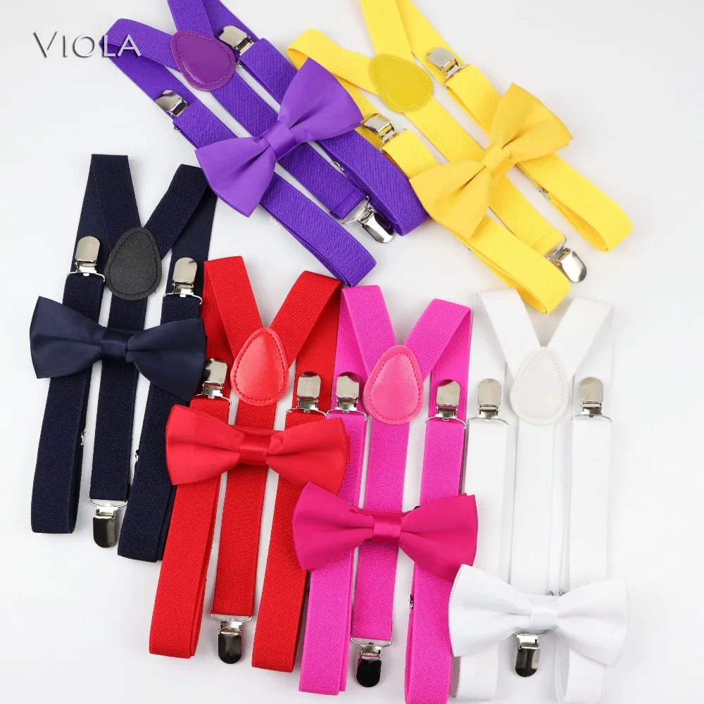 Parent-Child Soild Colorful Suspenders Bowtie Set Sunny Y-Back Braces Polyester Butterfly Belt Bow Tie Adjustable Accessory
Parent-Child Soild Colorful Suspenders Bowtie Set Sunny Y-Back Braces Polyester Butterfly Belt Bow Tie Adjustable Accessory