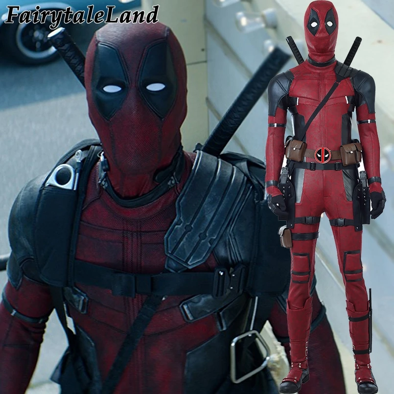 Deadpool Cosplay Costume Halloween costumes for Adult Superhero Deadpool 2 Wade Cosplay Costume Deadpool jumpsuit boots
Deadpool Cosplay Costume Halloween costumes for Adult Superhero Deadpool 2 Wade Cosplay Costume Deadpool jumpsuit boots