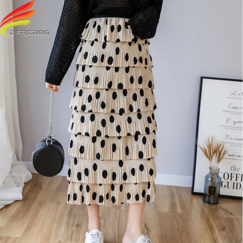 Woman Fashion 2019 Spring Tulle Skirt Women A Line High Elastic Waist Polka Dot Ruffles Chiffon Skirt Long Skirts For Women Saia
Woman Fashion 2019 Spring Tulle Skirt Women A Line High Elastic Waist Polka Dot Ruffles Chiffon Skirt Long Skirts For Women Saia